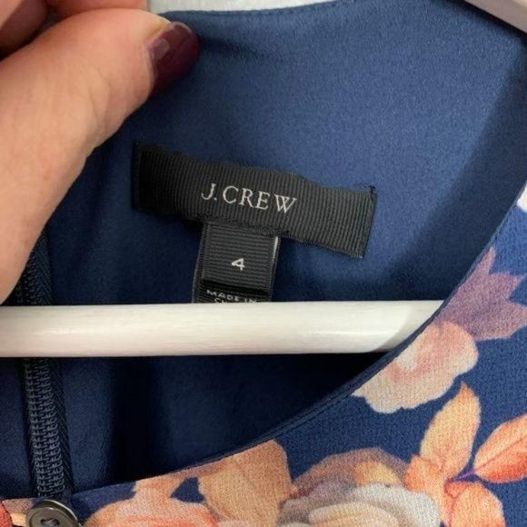 J. Crew Floral Shift Dress - Picture 2 of 3